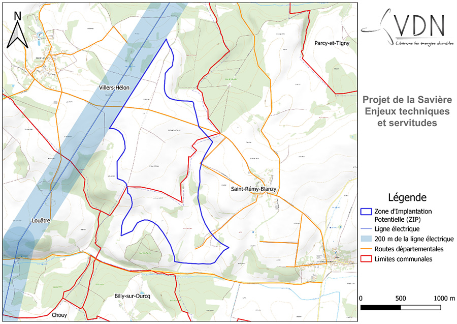 Contraintes techniques et servitudes